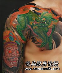 麒麟纹身寓意