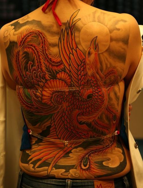 泰国纹身图案满背图片